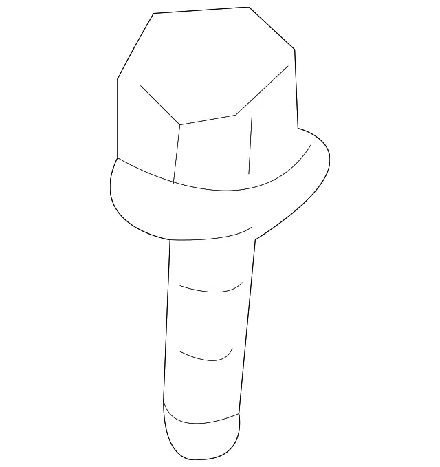 Seat Frame Bolt - Nissan (01121-05841)