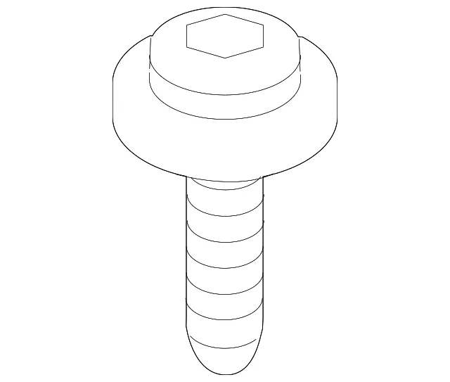 Trunk Lid Trim Retainer Clip - Nissan (01553-05971)