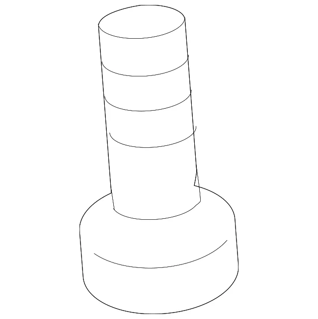 Sun-Visor Screw - Nissan (08543-51642) - view 2