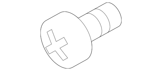 Pkg Tray Trim Fastener - Kia (0BF70-688658O)