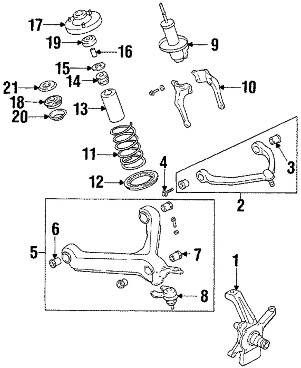 Lower Seat - Kia (0K011-34012)