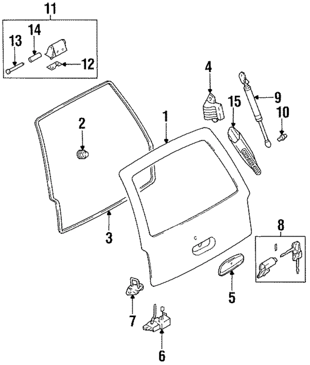 Pressure Vent - Passenger Side (RH) - Kia (0K018-51940C)