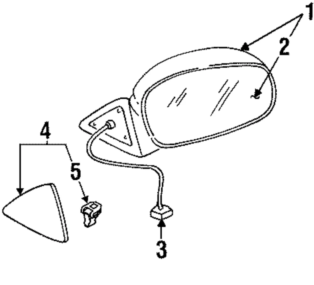 Inner Trim - Passenger Side (RH) - Kia (0K019-69111C)