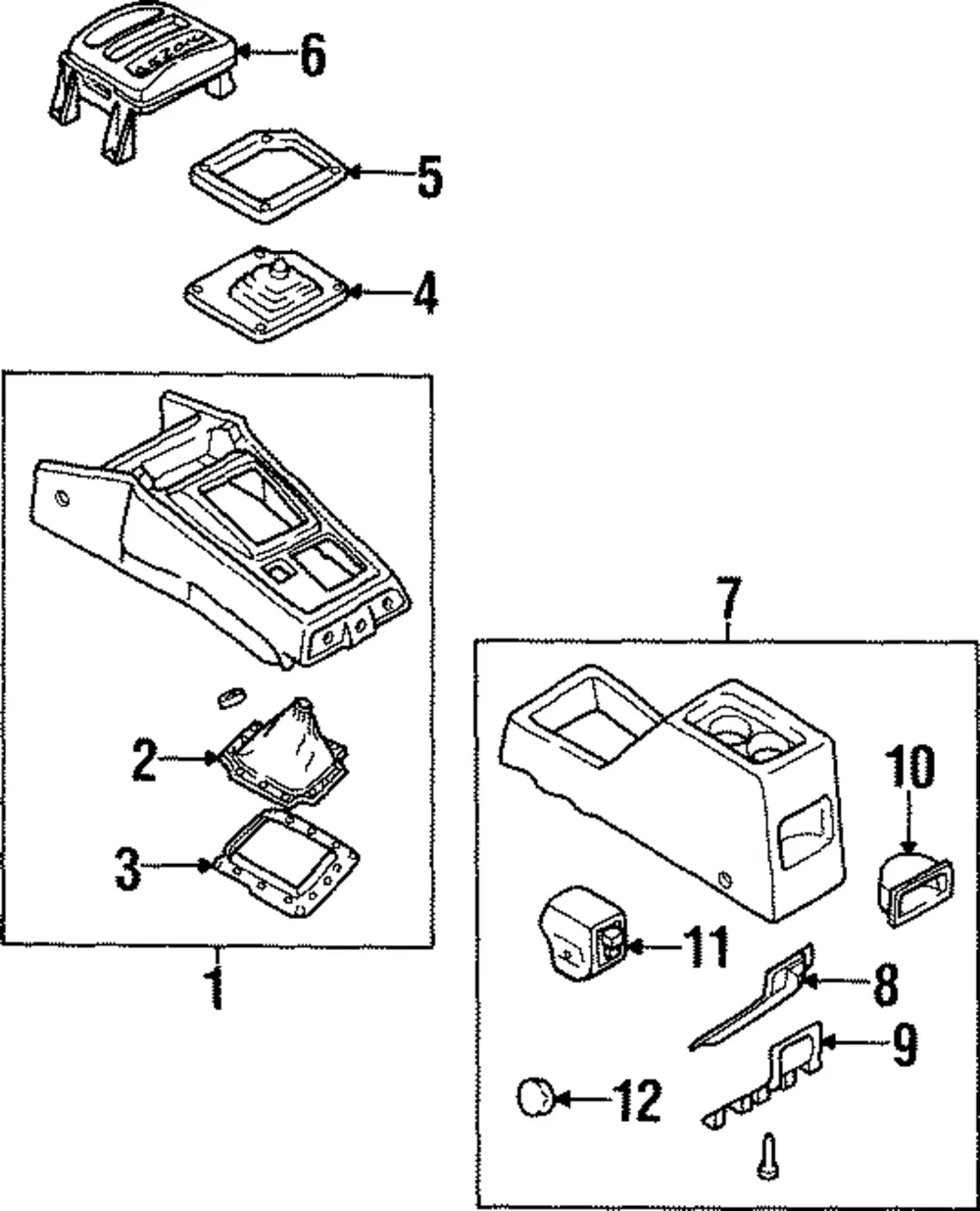 Shift Knob - Kia (0K026-46030)