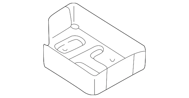 Console Assembly Reinforcement - Kia (0K2A1-56340)