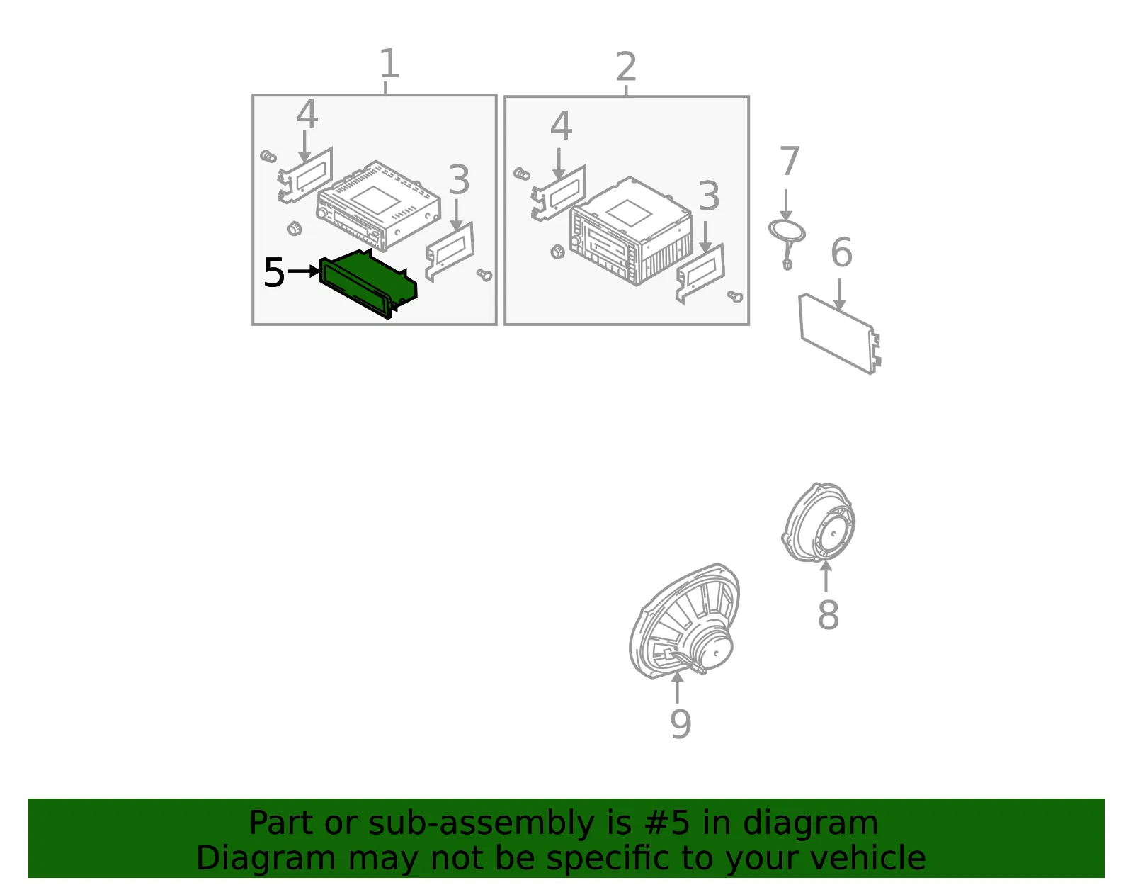 Storage Tray - Kia (0K2A1-669M0) - view 2