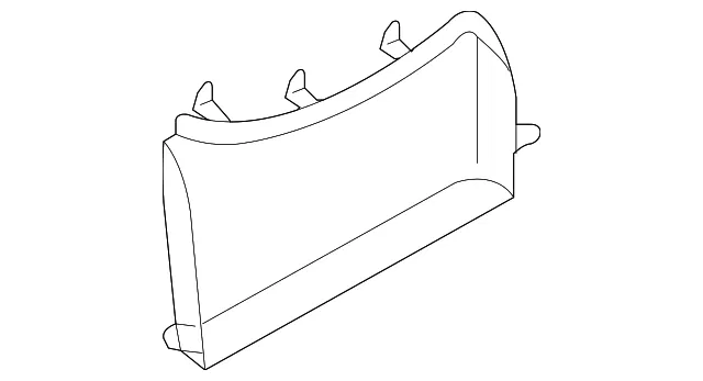 Map Pocket - Passenger Side (RH) - Kia (0K2A1-68422A75)