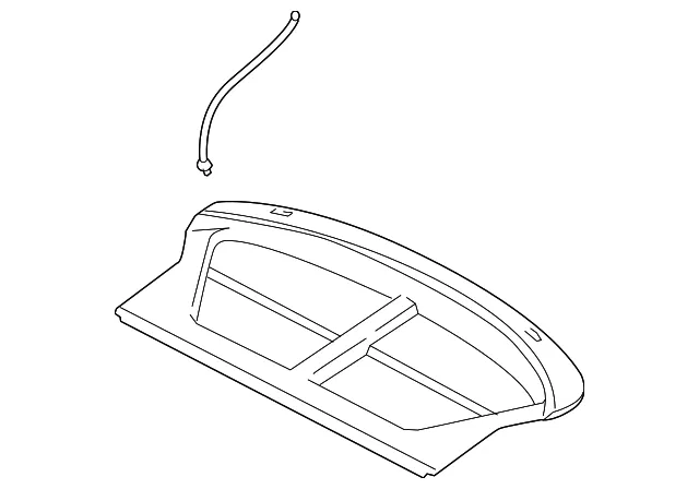 Pkg Tray Trim - Kia (0K2B1-68310H96)