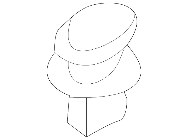 Lift Gate Trim Retainer - Kia (0K2B1-68942A05)