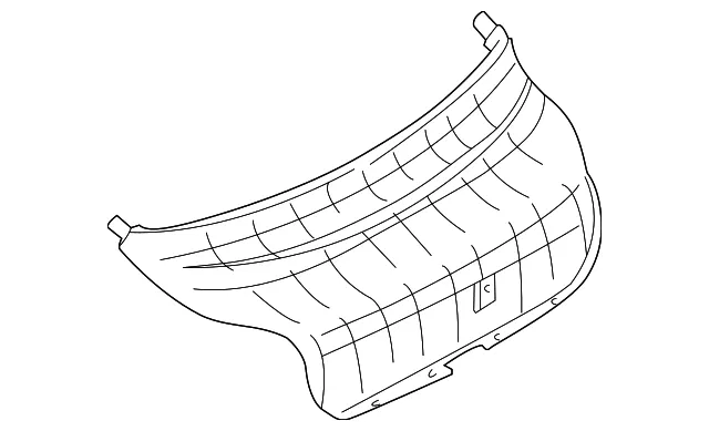 Lift Gate Trim - Kia (0K2DJ-6893XC05)