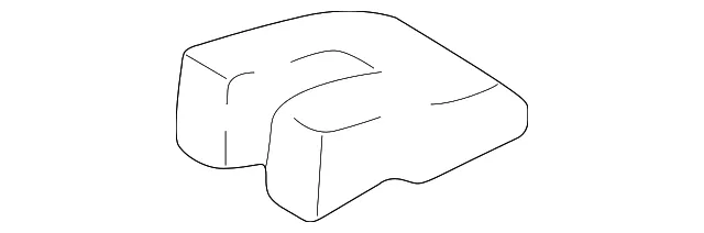 Child Seat Bracket Cover - Kia (0K2DK-577A696)