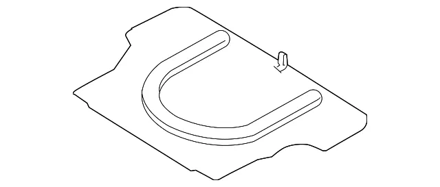 Trunk Mat - Kia (0K2DL-68810A96)