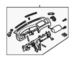 Instrument Panel - Kia (0K2NA-55100F96) - view 3