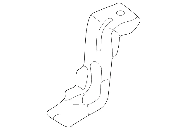 Center Console Rear Bracket - Kia (0K30A-6441X)