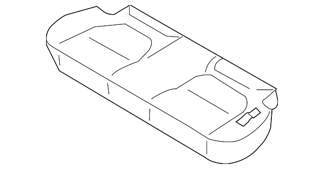 Seat Cushion - Kia (0K30B-57200A081)