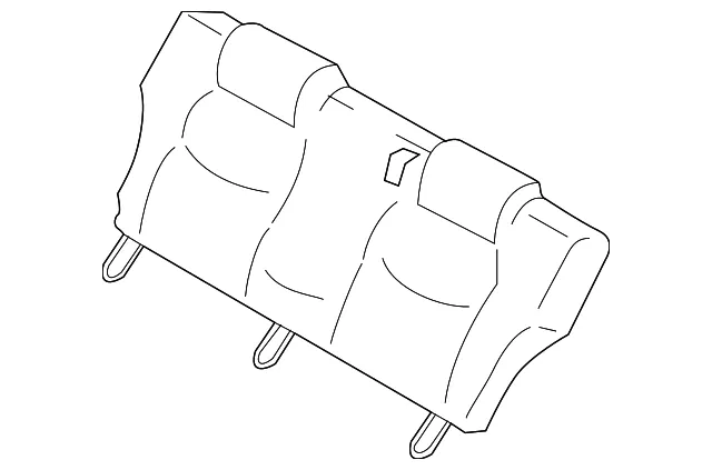 Seat Back - Kia (0K30B-57300781)