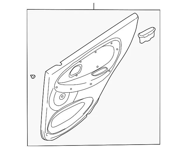 Trim Panel Assembly - Kia (0K30C-68550D76)