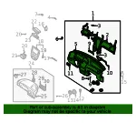 Instrument Panel - Kia (0K32A-55100C08) - view 4
