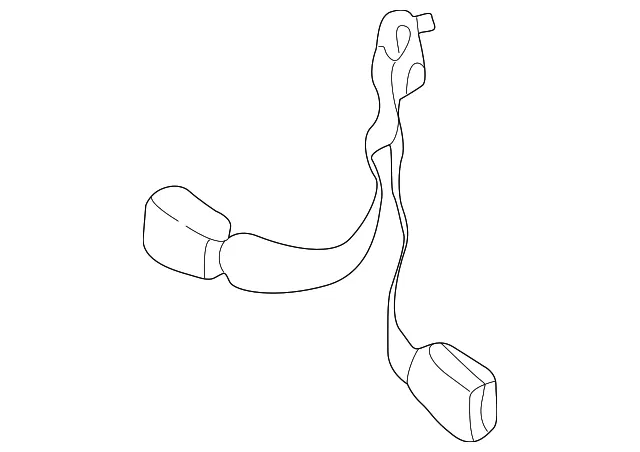 Buckle End - Passenger Side (RH) - Kia (0K32A-57720A08)