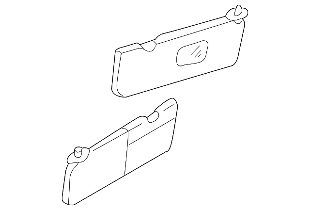 Sun-Visor - Driver's Side (LH) - Kia (0K32A-69320DBT)