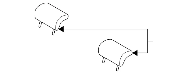Headrest - Kia (0K52Y-57340444)