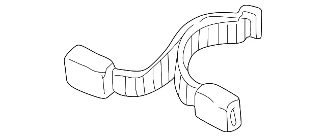 Buckle - Passenger Side (RH) - Kia (0K52Y-57745BCY)