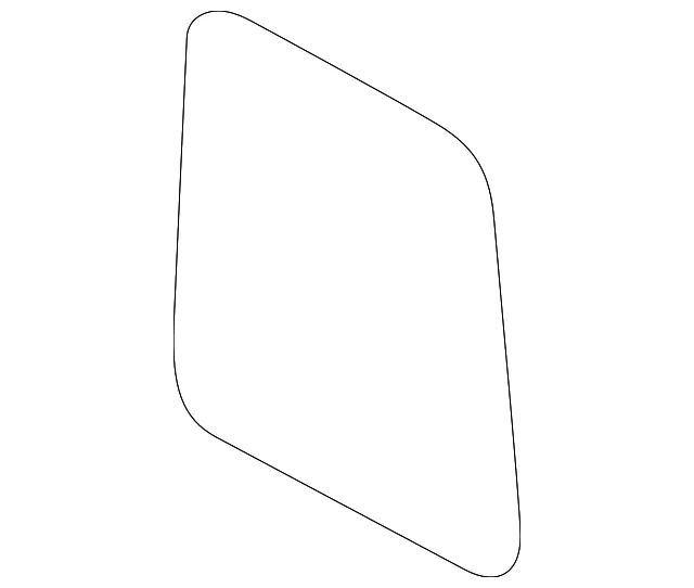 Seat Back Panel - Passenger Side (RH) - Kia (0K52Y-88106AGE3)