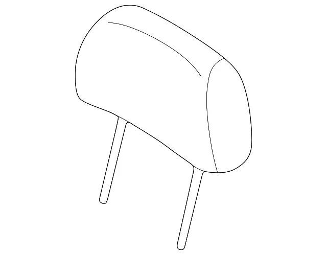 Headrest - Kia (0K52Y-88140GE3)