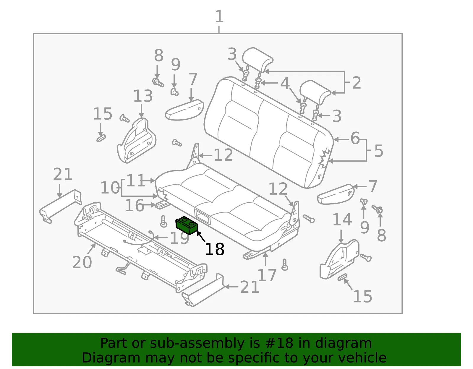 Cup Holder - Kia (0K52Y-88390BT) - view 2