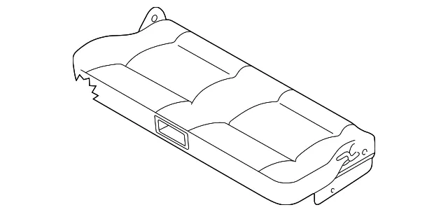 Cushion Cover - Kia (0K52Y-88915ACQ3)
