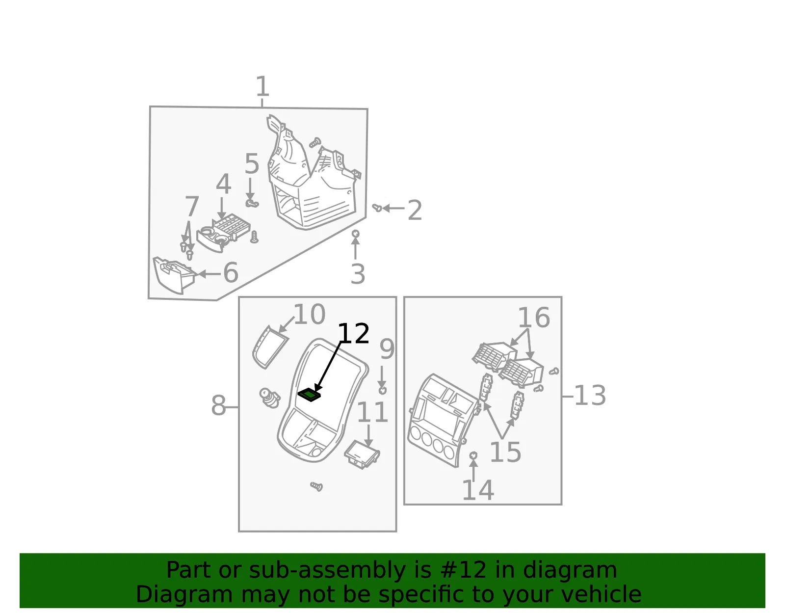 Mat - Kia (0K53A-64314) - view 2