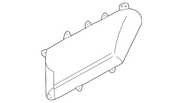 Pull Pocket - Driver's Side (LH) - Kia (0K53A-68424GE)