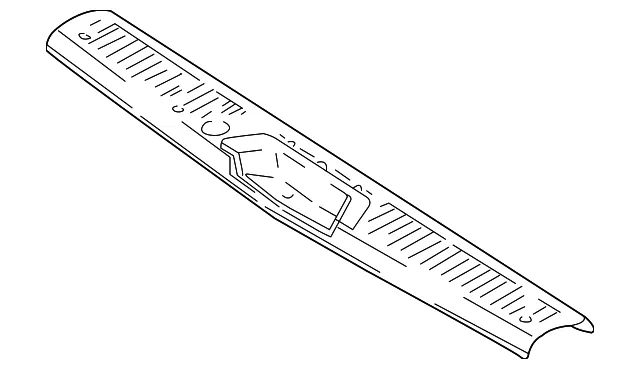 Sill Trim - Kia (0K53A-68550A44)