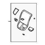 Trim Bezel - Kia (0K54B-64320RW) - view 3