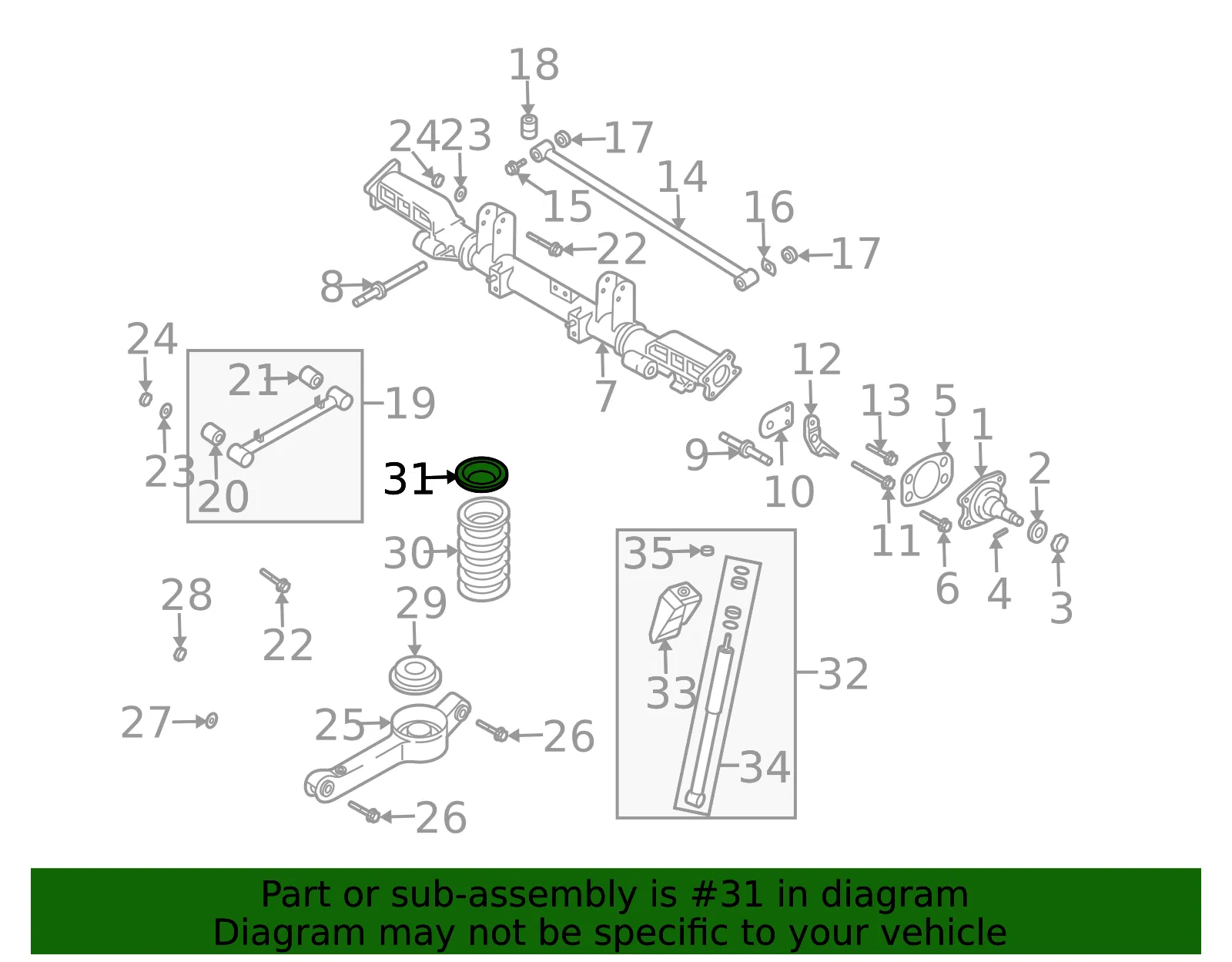 Upper Seat - Kia (0K552-28015B) - view 2