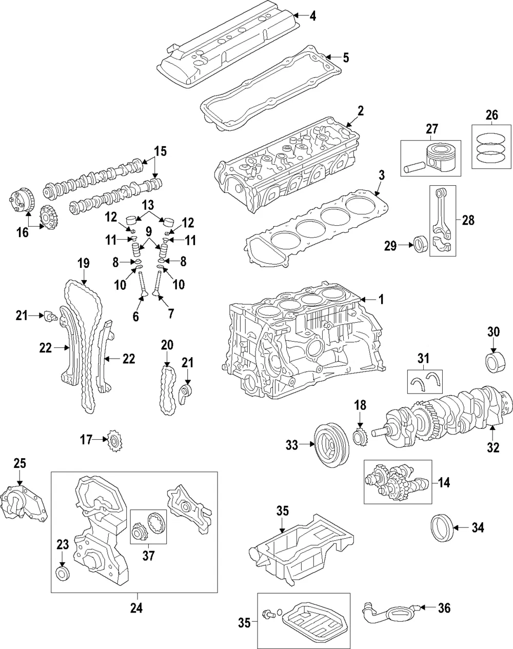 Engine Valve Seat - Nissan (11099-6N26A)