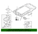 Sun-Visor Screw - Kia (12294-06254) - view 4
