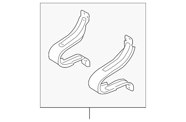 Instrument Panel Bracket - Passenger Side (RH) - Volvo (1303347)
