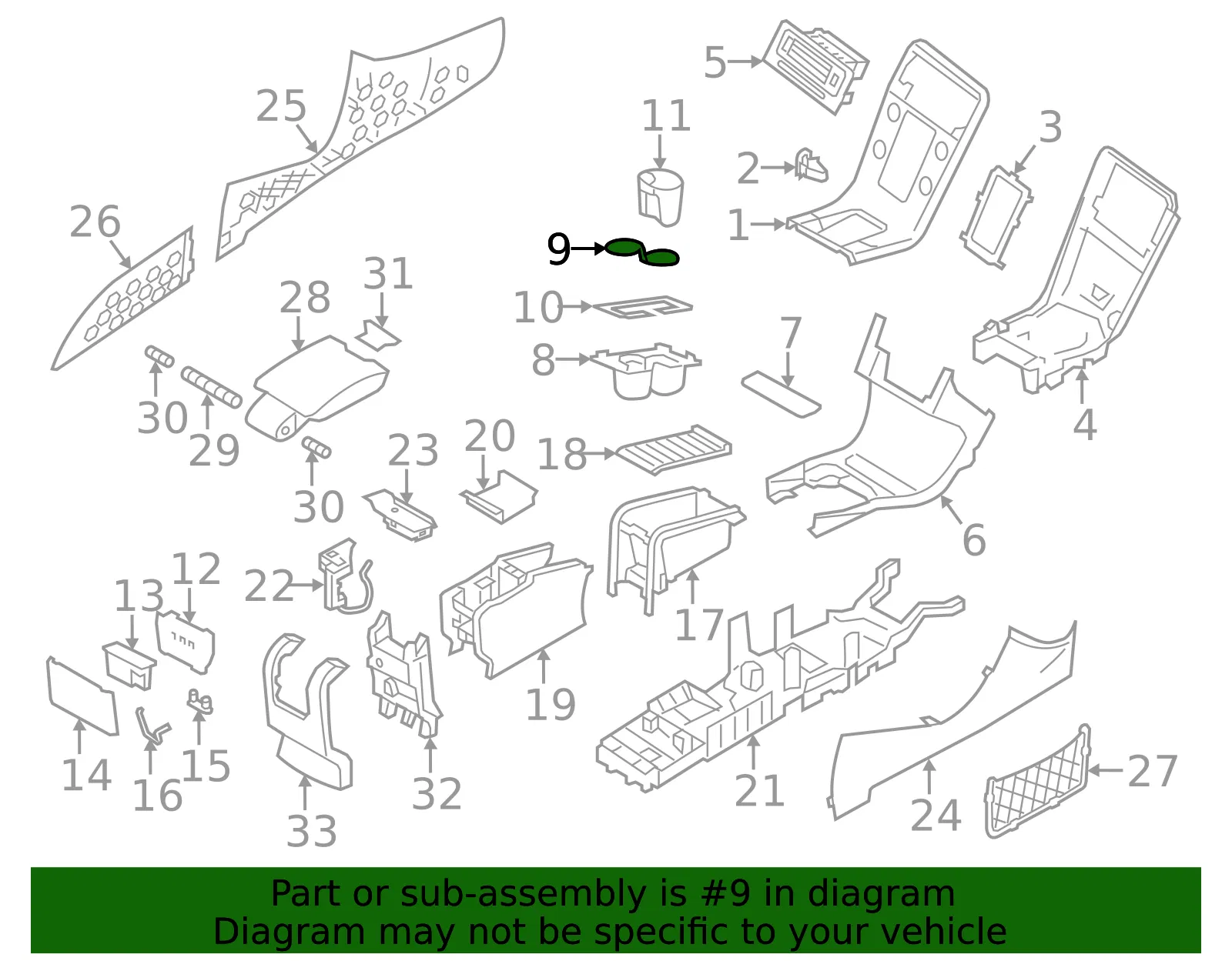 Cup Holder Mat - Volvo (1303414) - view 3