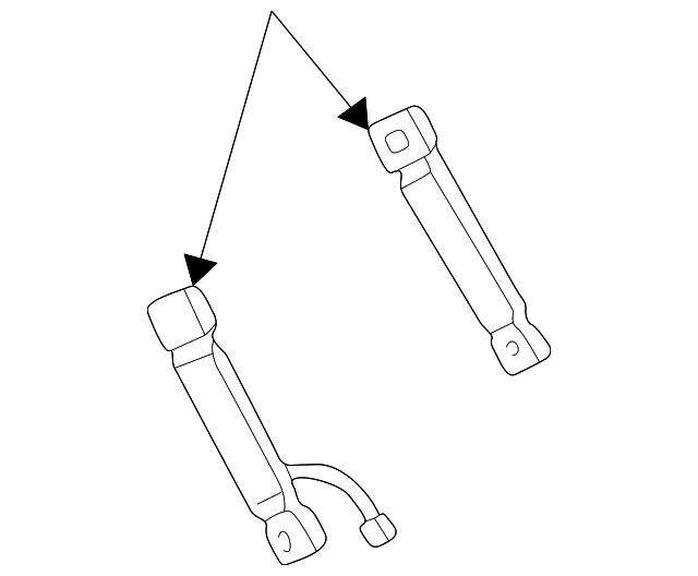 Buckle - Driver's Side (LH) - Mazda (1F60-57-920)