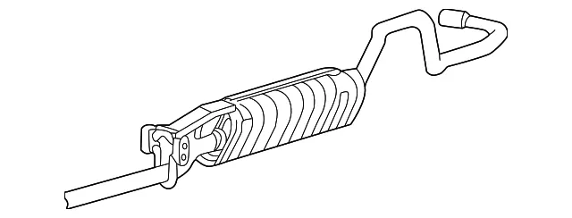 Main Silencer - MAZDA (1F6040500)