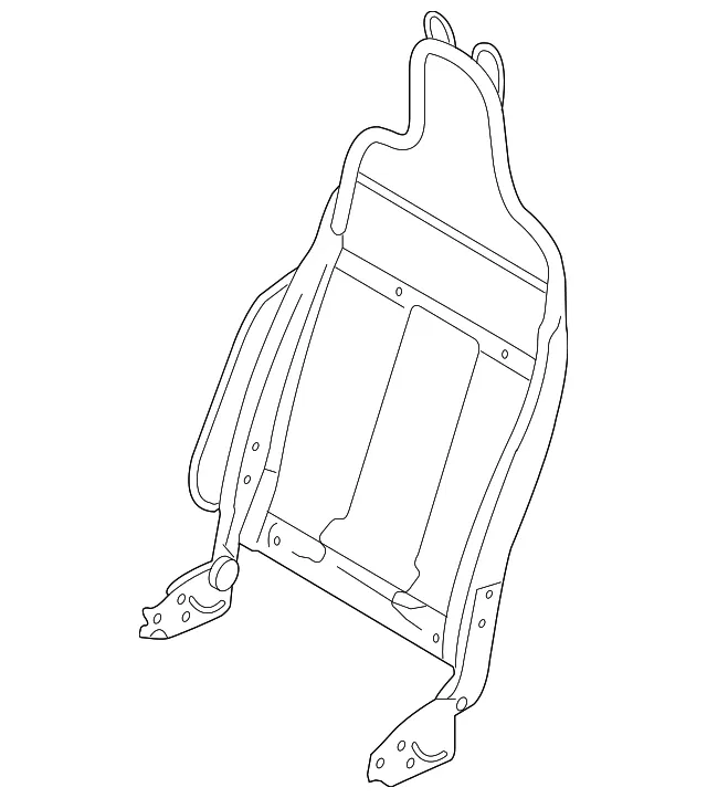 Frame R Seat Back - MAZDA (1F7088133)