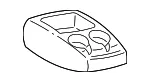 Console Front - MAZDA (1F7264310) - view 3
