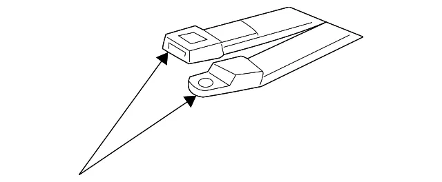 Belt A C Frt Seat - MAZDA (1F905791000)