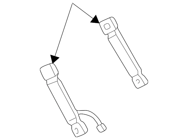 Buckle - Driver's Side (LH) - Mazda (1FAA-57-920)