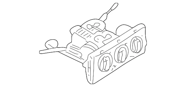 Dash Control Unit - Kia (1K2N1-61190D)
