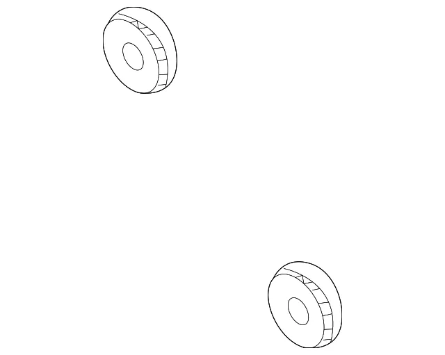 Knob - Kia (1K53C-61B02)