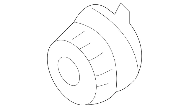 Knob - Kia (1K53C-61B04)