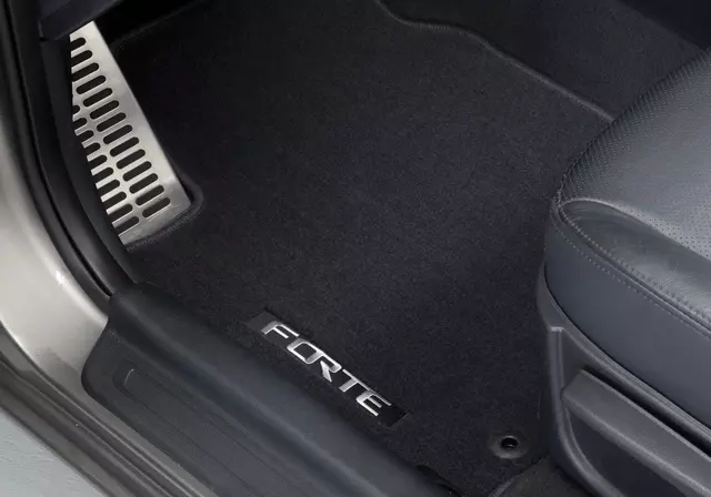 Floor Mats, Carpet - Black - Kia (1MF14-AC500)