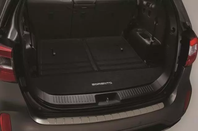 Cargo Mat, Carpeted W\/ Seat Back Protection - Kia (1U012-ADU10)